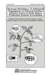 Seasonal Abudance of Arthropod Populations on Selected Soybean Variteties Grown in Early Season Production Systems in Louisiana (Bulletin #860)