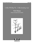 Little Phillip No. 1 Bermudagrass (Research Information Sheet #106)