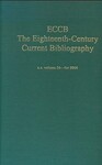 The Eighteenth-Century Current Bibliography (Volume 26) by Kevin L. Cope and Robert C. Leitz III