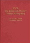 The Eighteenth-Century Current Bibliography (Volume 33) by Kevin L. Cope and Robert C. Leitz