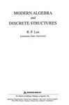 Modern Algebra and Discrete Structures by R. F. Lax